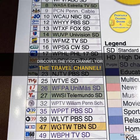 travel channel on fios